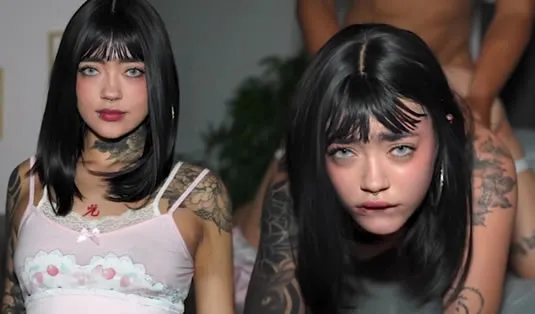 Imagen del video Se tira a una g&oacute;tica mexicana Aradiahell